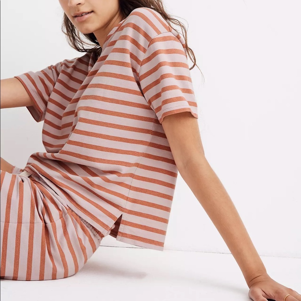 closet clear out!!!  Madewell Short-Sleeve Pajama Sweatshirt